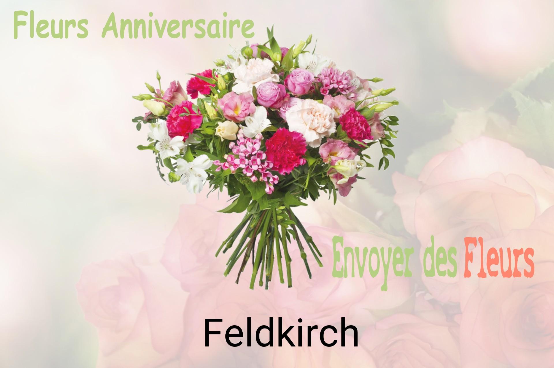 Bouquet de fleurs d’anniversaire livré à Feldkirch