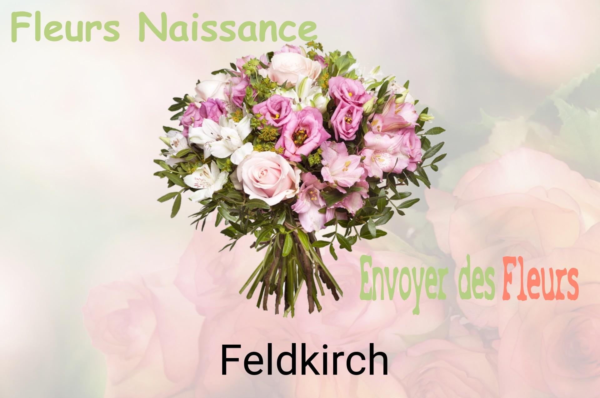 Bouquet de fleurs de naissance livré à Feldkirch
